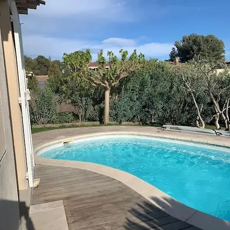 Villa Beautiful Ac House With Swimming Pool Aix Center